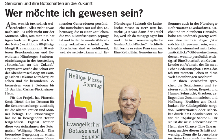 Ausstellung Botschaften für die Zukunft